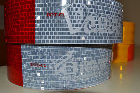 Custom Reflective Tape (printed conspicuity tape) Manufacturer